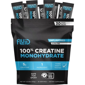 100% Creatine Monohydrate (30 Single Servings)