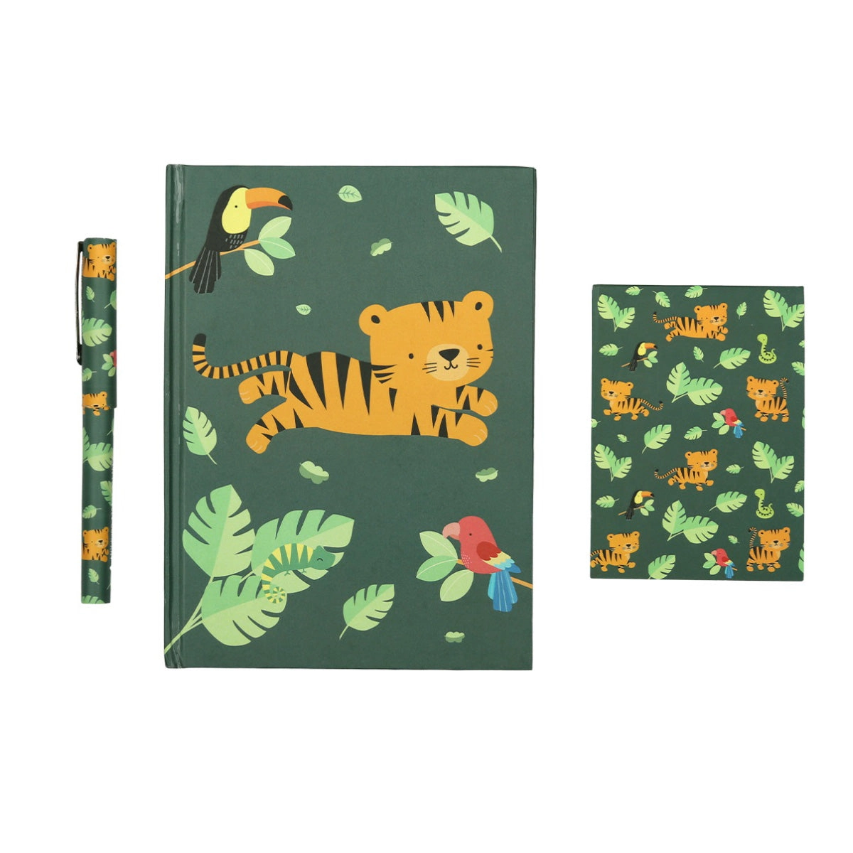 A Little Lovely Company Stationery Set Jungle Tiger