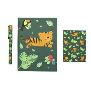 A Little Lovely Company Stationery Set Jungle Tiger