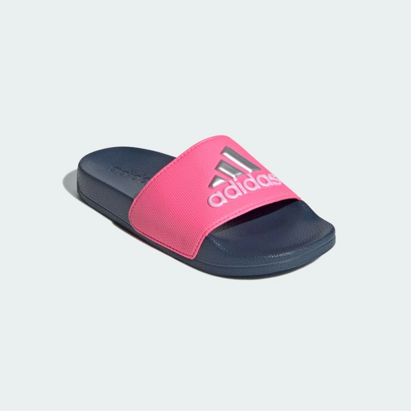 ADIDAS KID'S ADILETTE SHOWER PINK/INK SLIDES
