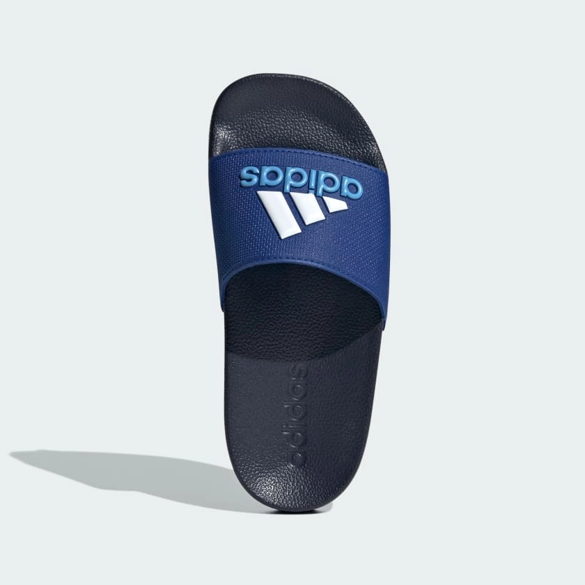 ADILETTE KID'S SHOWER ROYAL BLUE/WHITE SLIDES