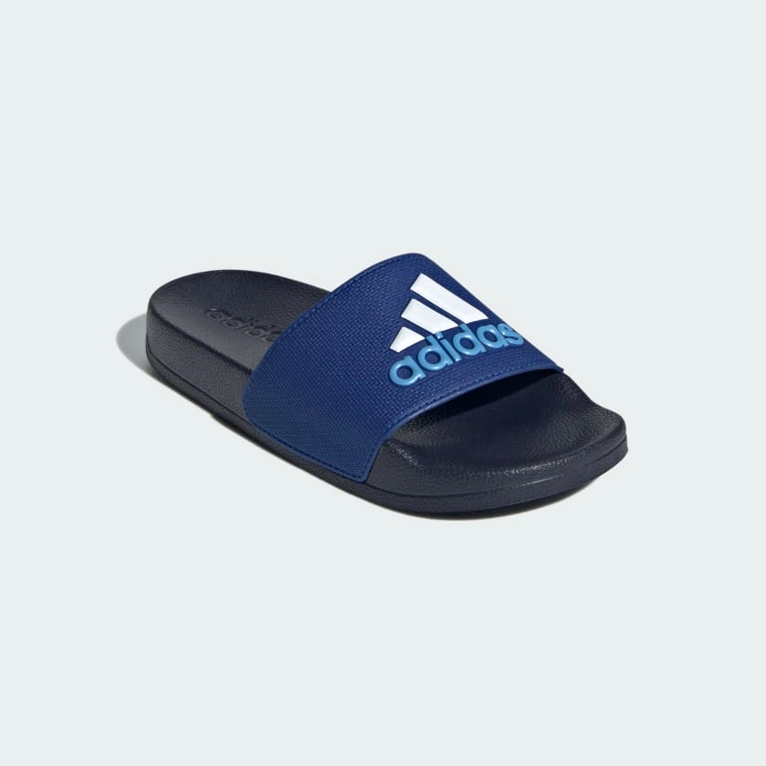 ADILETTE KID'S SHOWER ROYAL BLUE/WHITE SLIDES