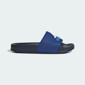 ADILETTE KID'S SHOWER ROYAL BLUE/WHITE SLIDES