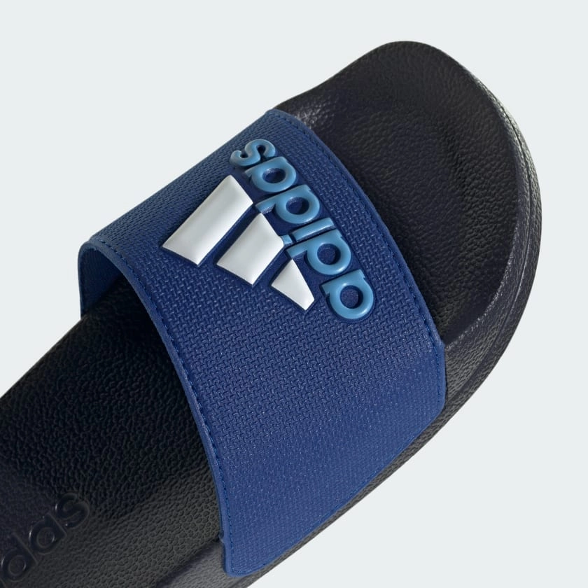 ADILETTE KID'S SHOWER ROYAL BLUE/WHITE SLIDES