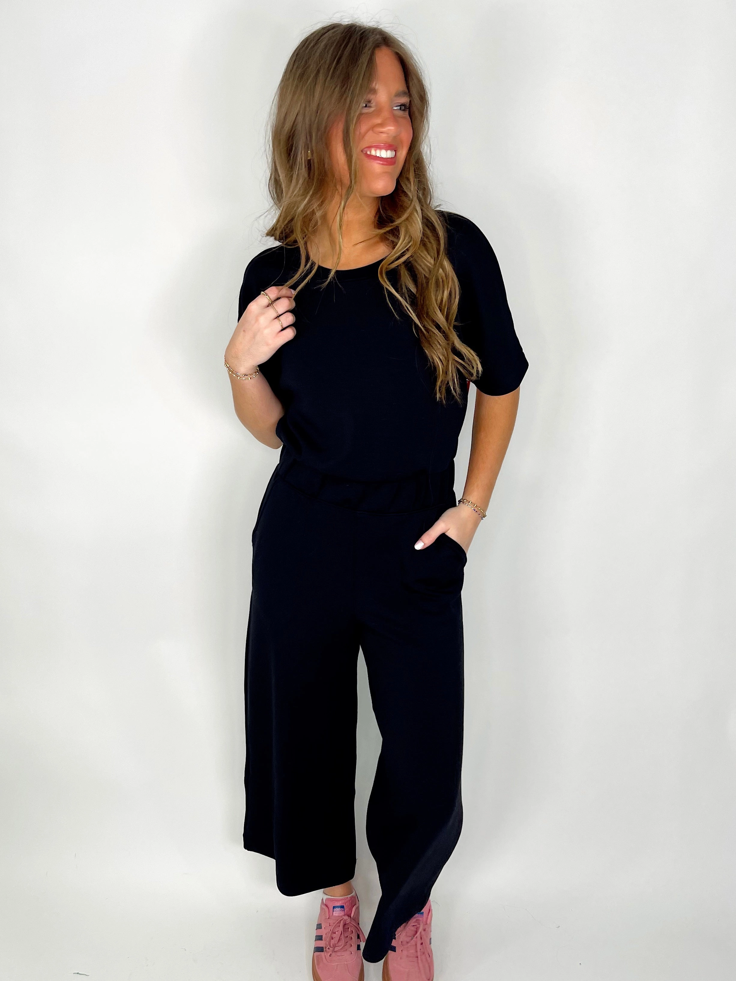AirEssentials Crop Wide Leg Jumpsuit | Spanx