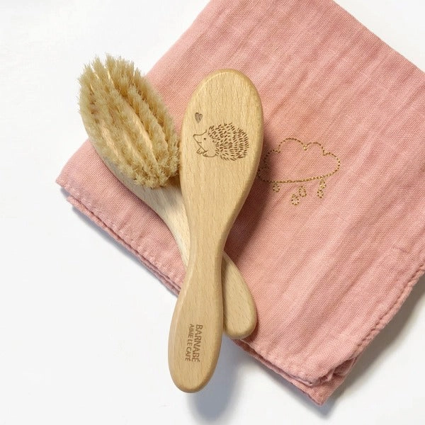 Barnabe aime le café Hair Brush Herisson