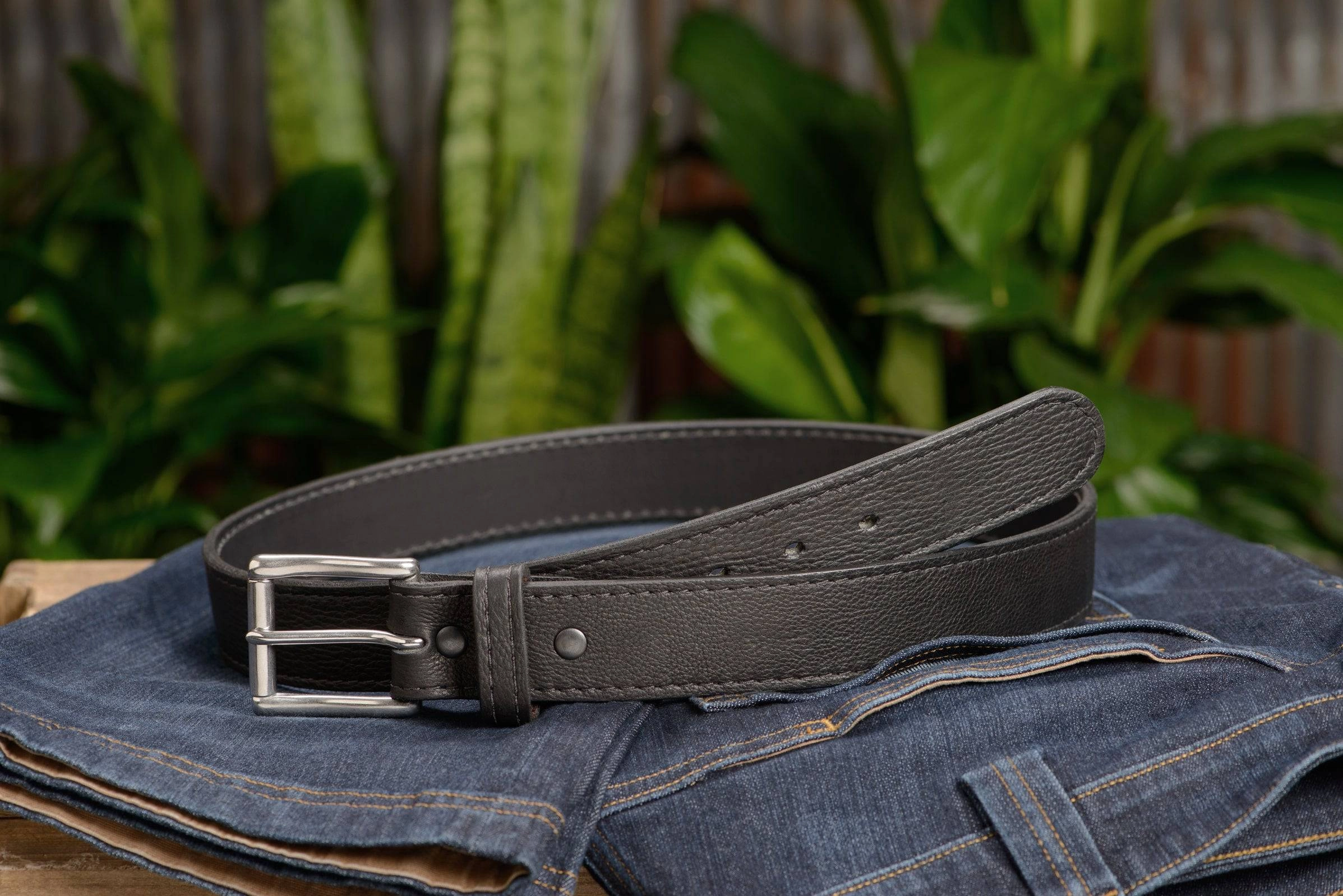Black American Bison Max Thickness Gun Belt