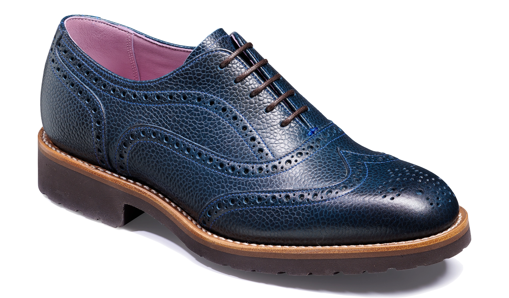 Bonnie - Navy Grain (Sample)