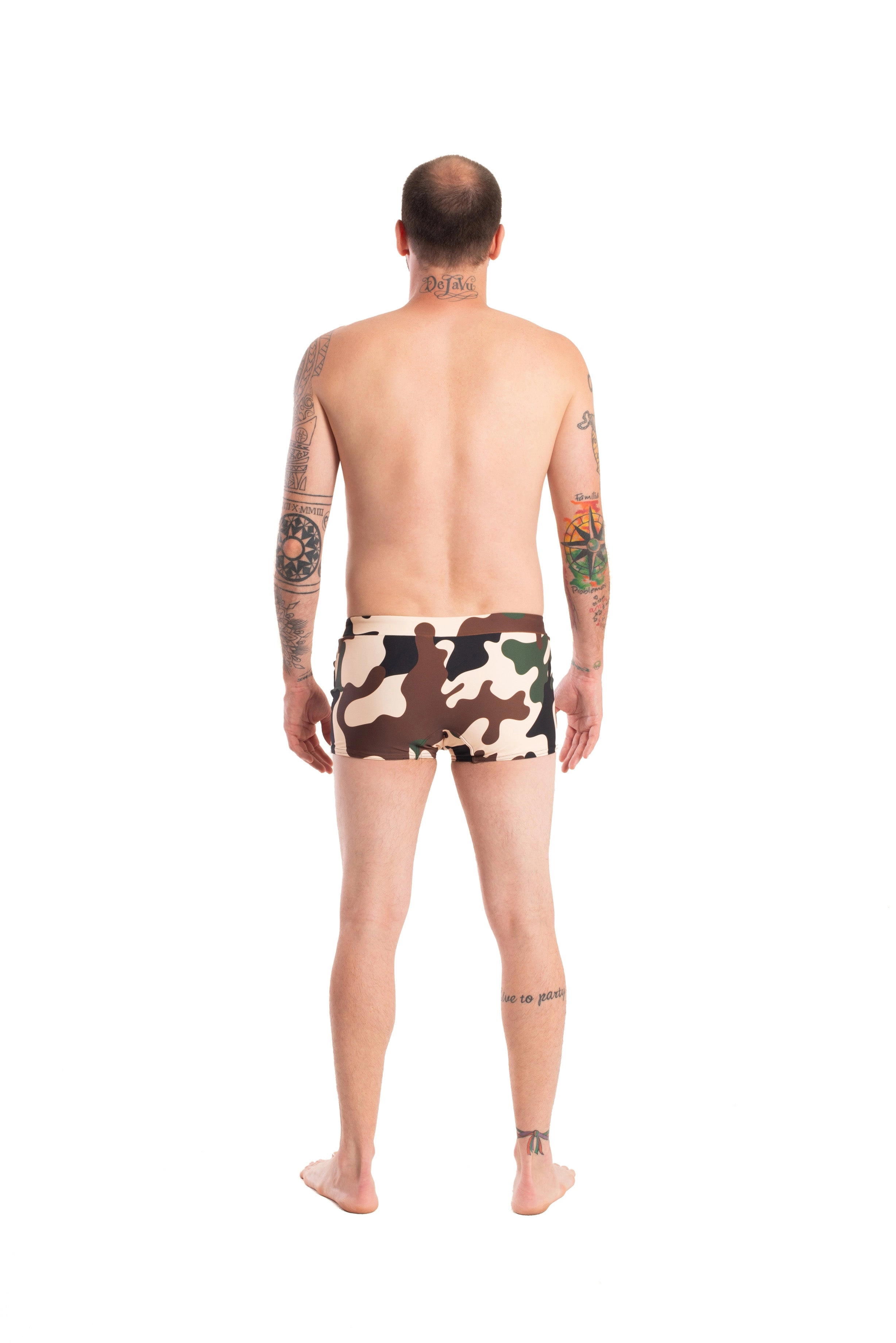 Brazilian Style Trunks, Camouflage, Cool Form Light