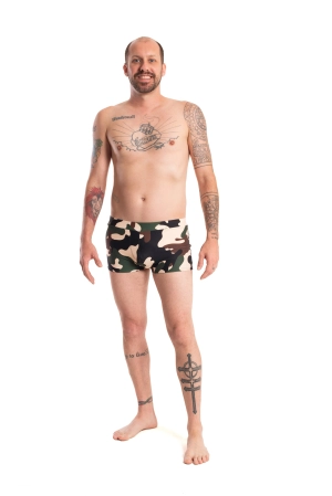 Brazilian Style Trunks, Camouflage, Cool Form Light