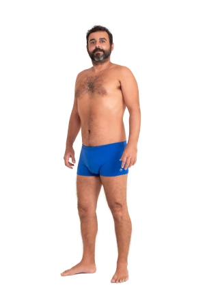 Brazilian Style Trunks, Royal Blue, Supplex