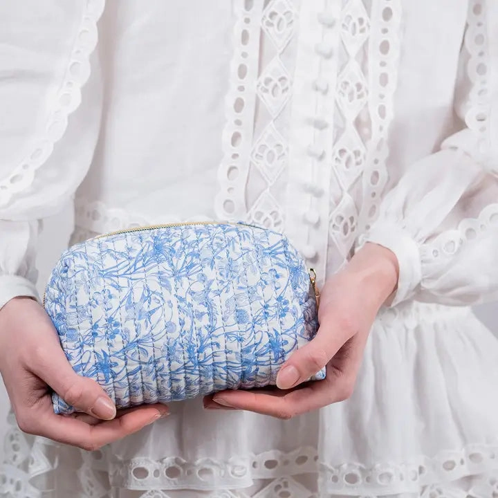 BUNNY BLUES MAKEUP BAG