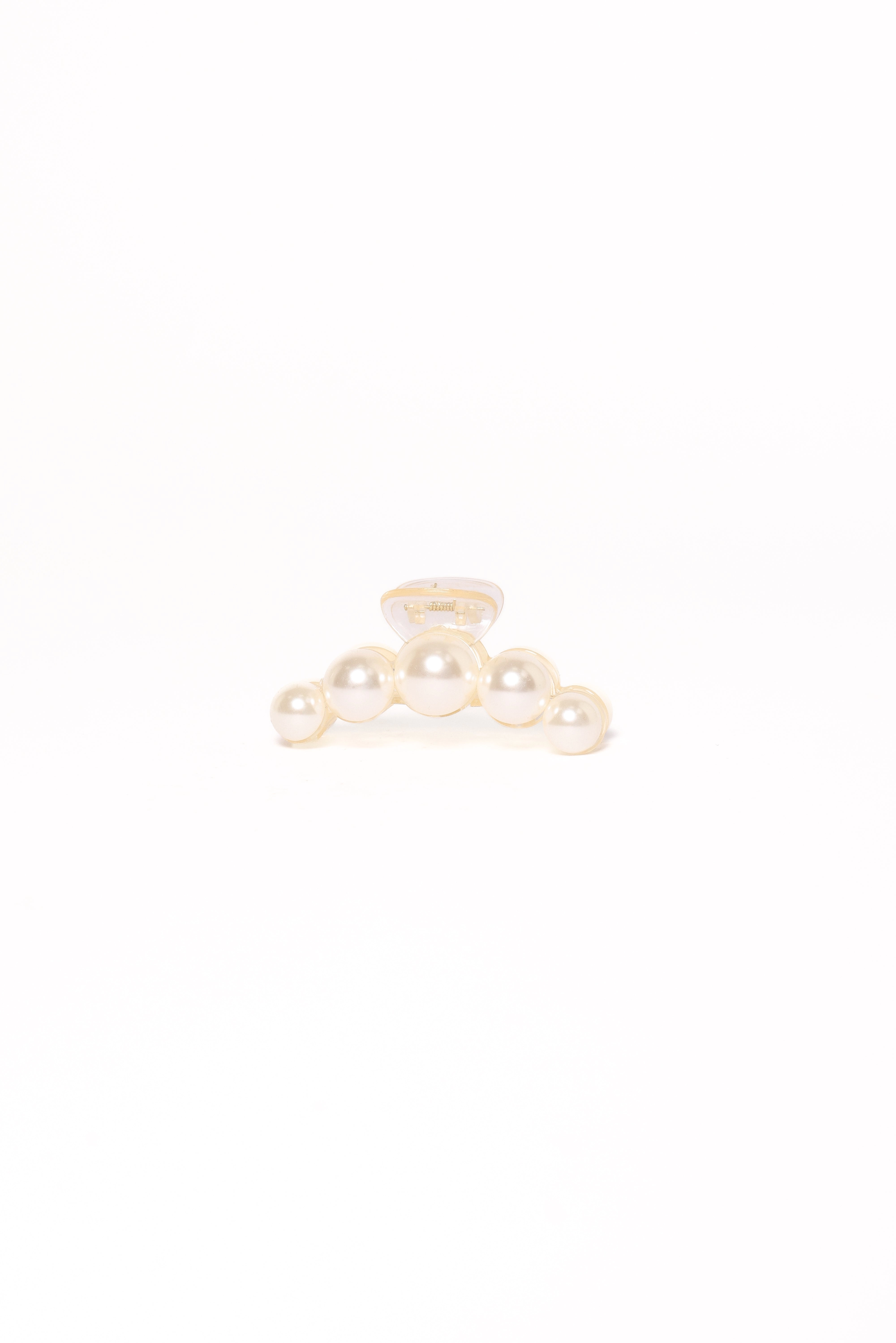 Camille Hair Clip - Pearl