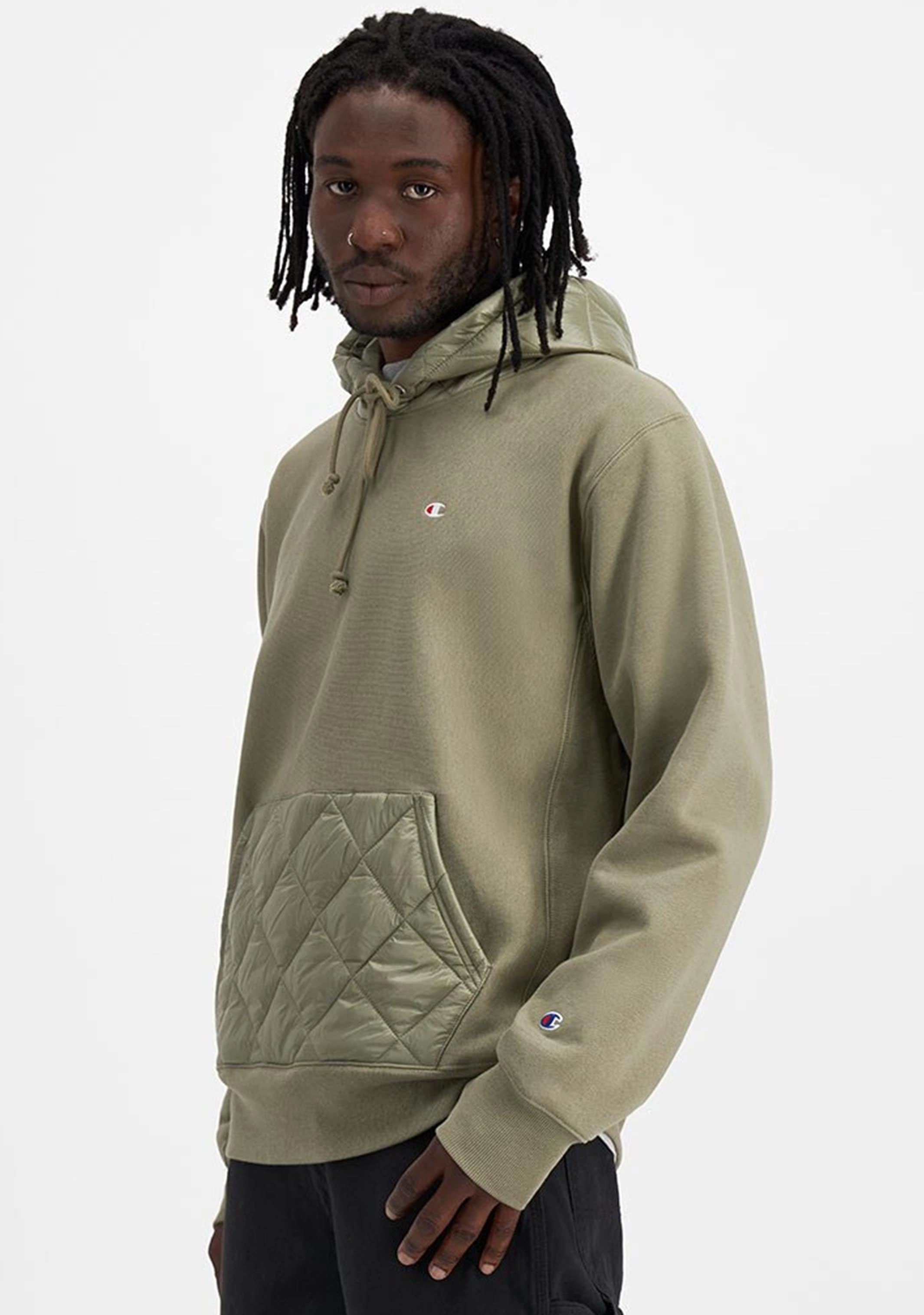 Champion Men's Lifestyle Puffer Hoodie LAN