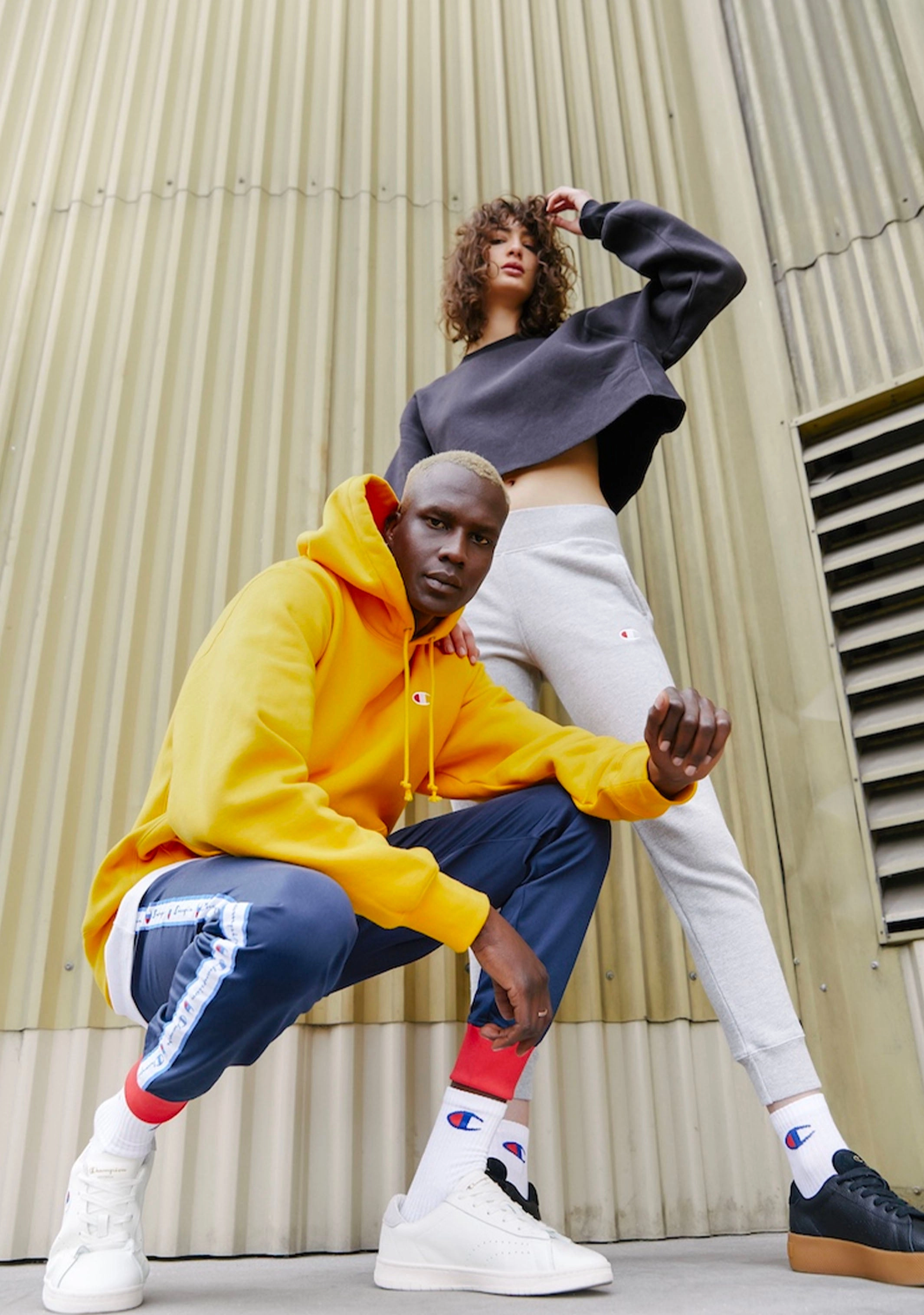 Champion Men's Reverse Weave C-Logo Hoodie