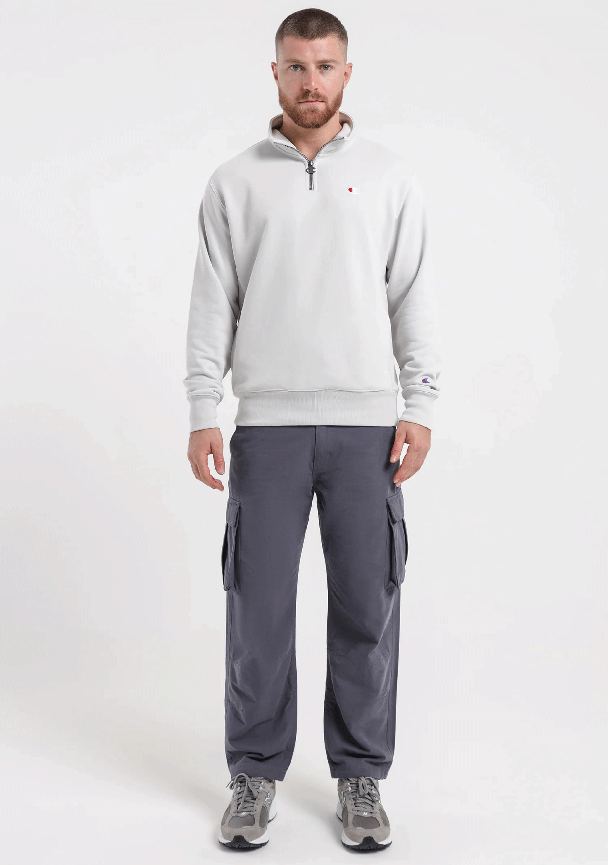 Champion Mens Reverse Weave Quarter Zip
