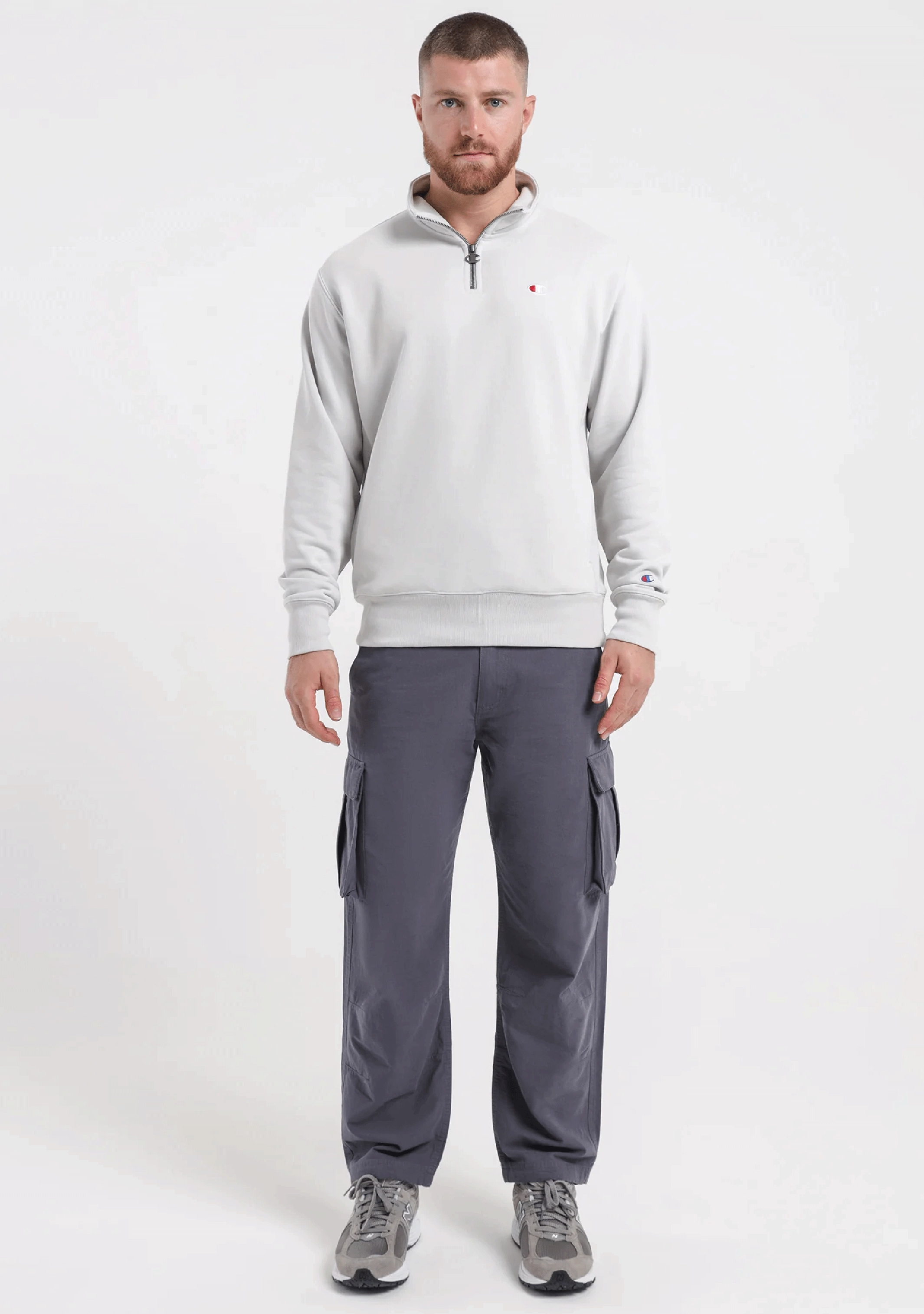 Champion Mens Reverse Weave Quarter Zip