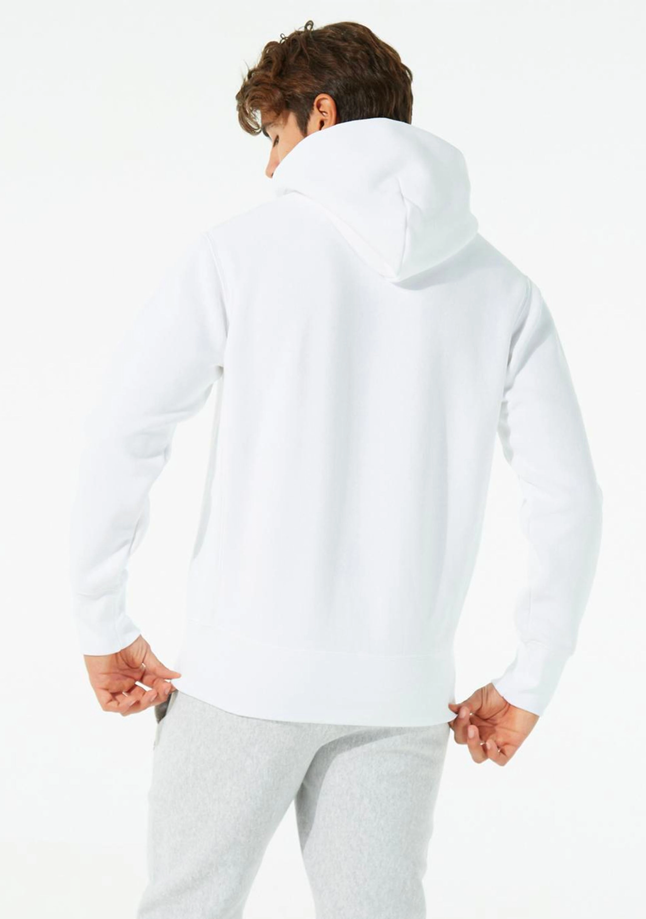 Champion Men's Reverse Weave Script Hoodie