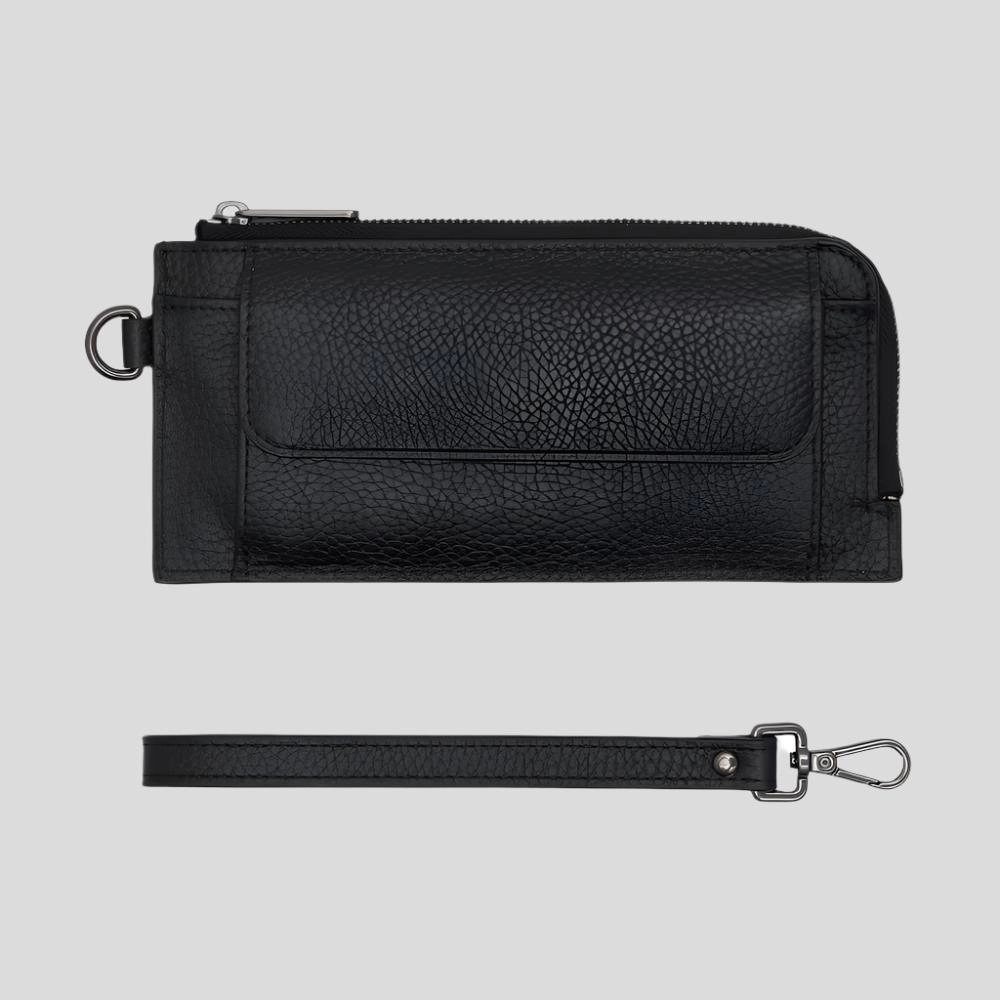 Everyday Leather Slimline Wallet -- Black