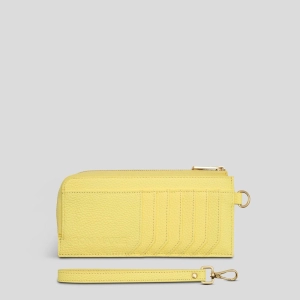 Everyday Leather Slimline Wallet -- Lemon Butter