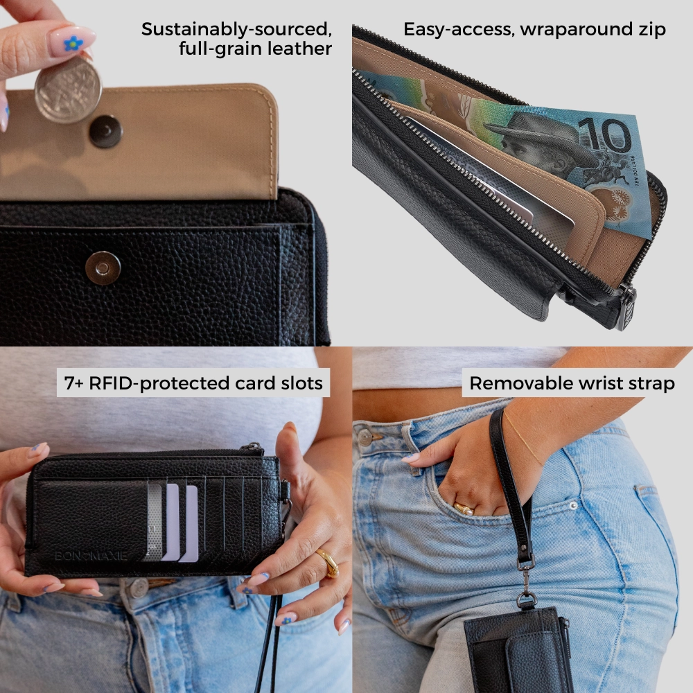 Everyday Leather Slimline Wallet -- Tan