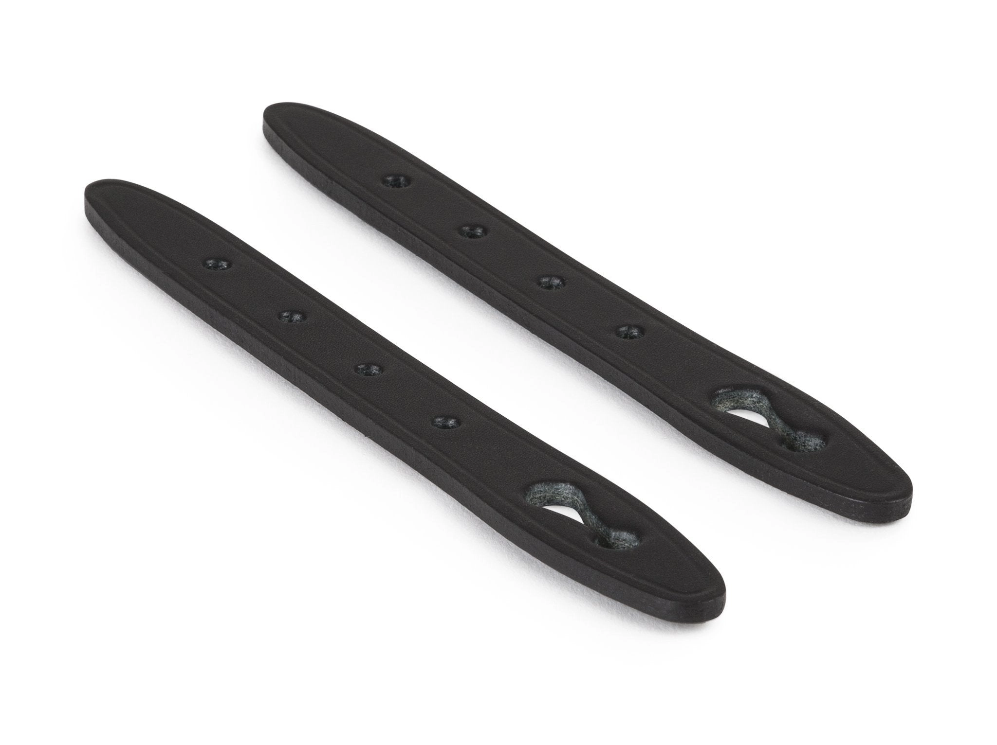 Front Straps - Black Leather / Hadley Small Pro (Pair)