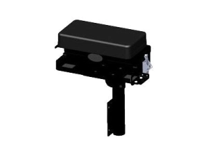 Gamber-Johnson MCS External Printer Armrest - Printer armrest - black powder coat - for Brother PocketJet 3; 6 7160-0430
