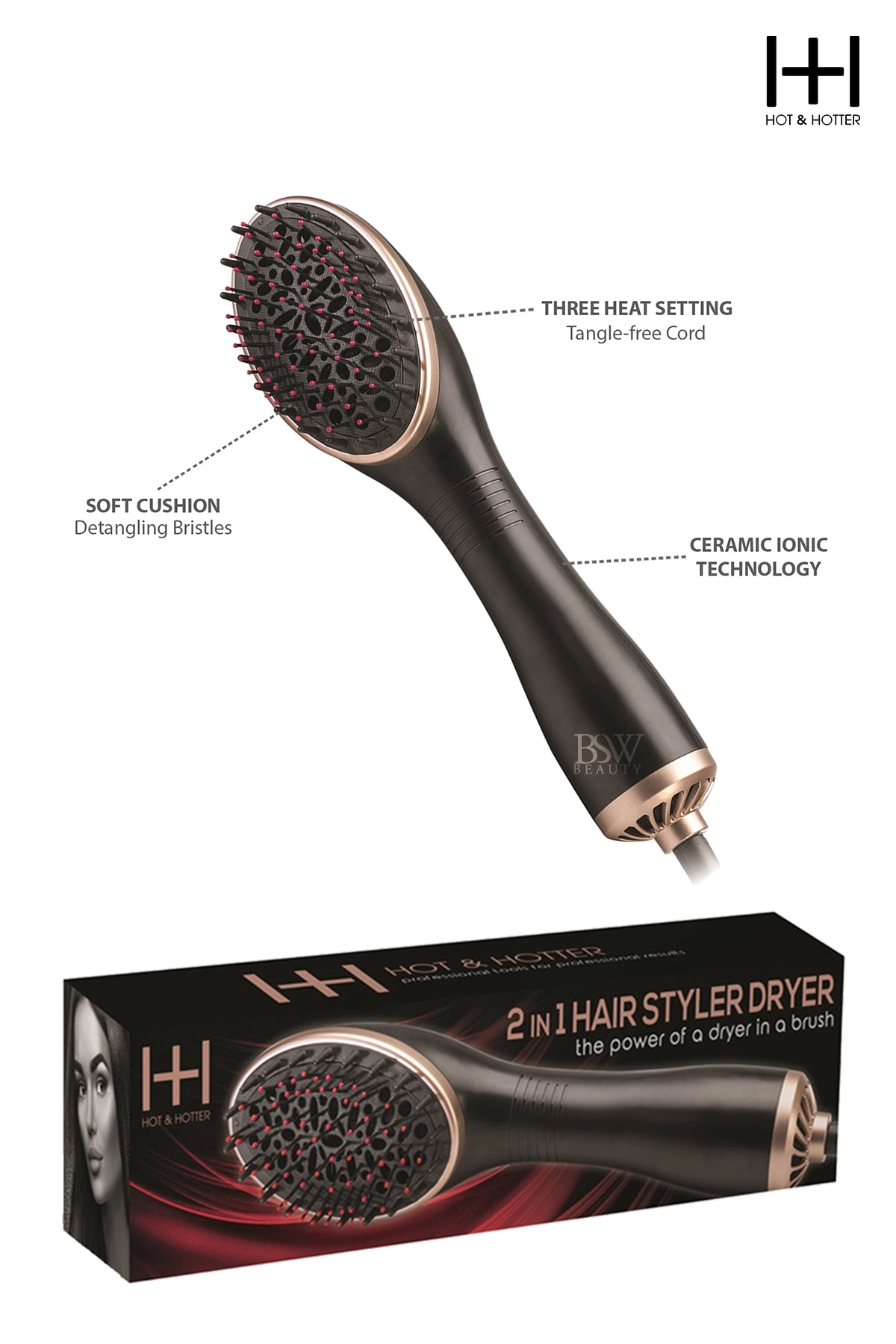 H&H 2 IN 1 HAIR STYLER DRYER ANN5906