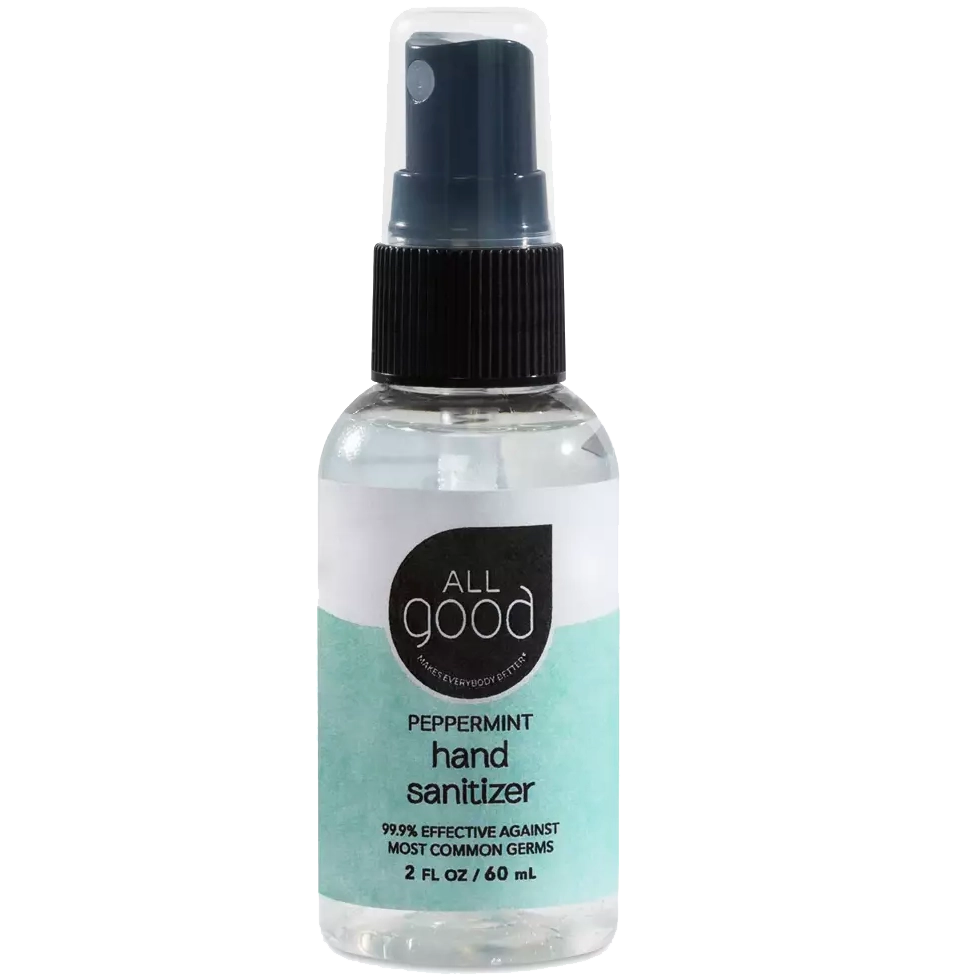 Hand Sanitizer Spray-Peppermint, 2oz
