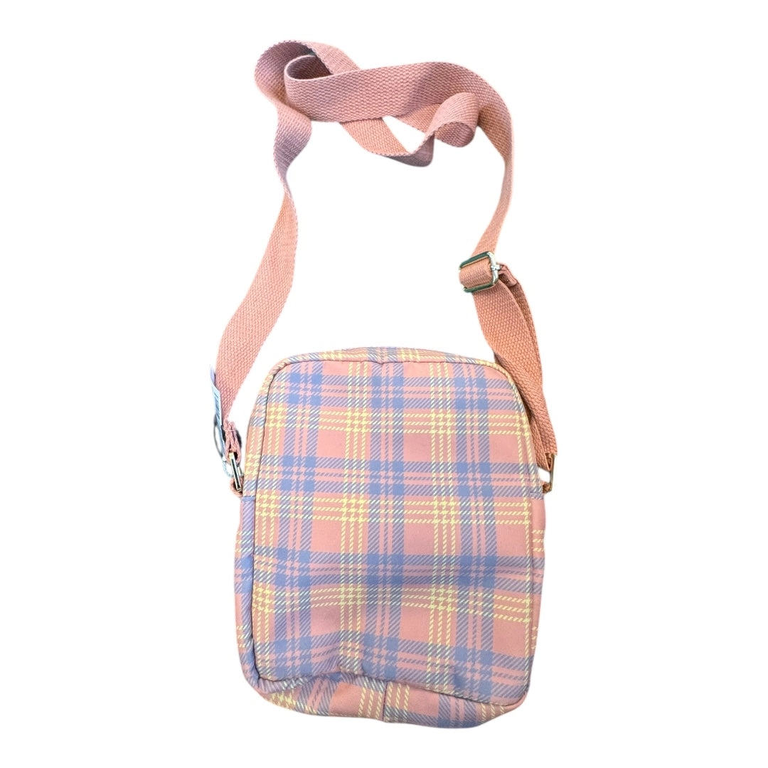 Handbag By Wild Fable In Plaid Pattern, Size:Small