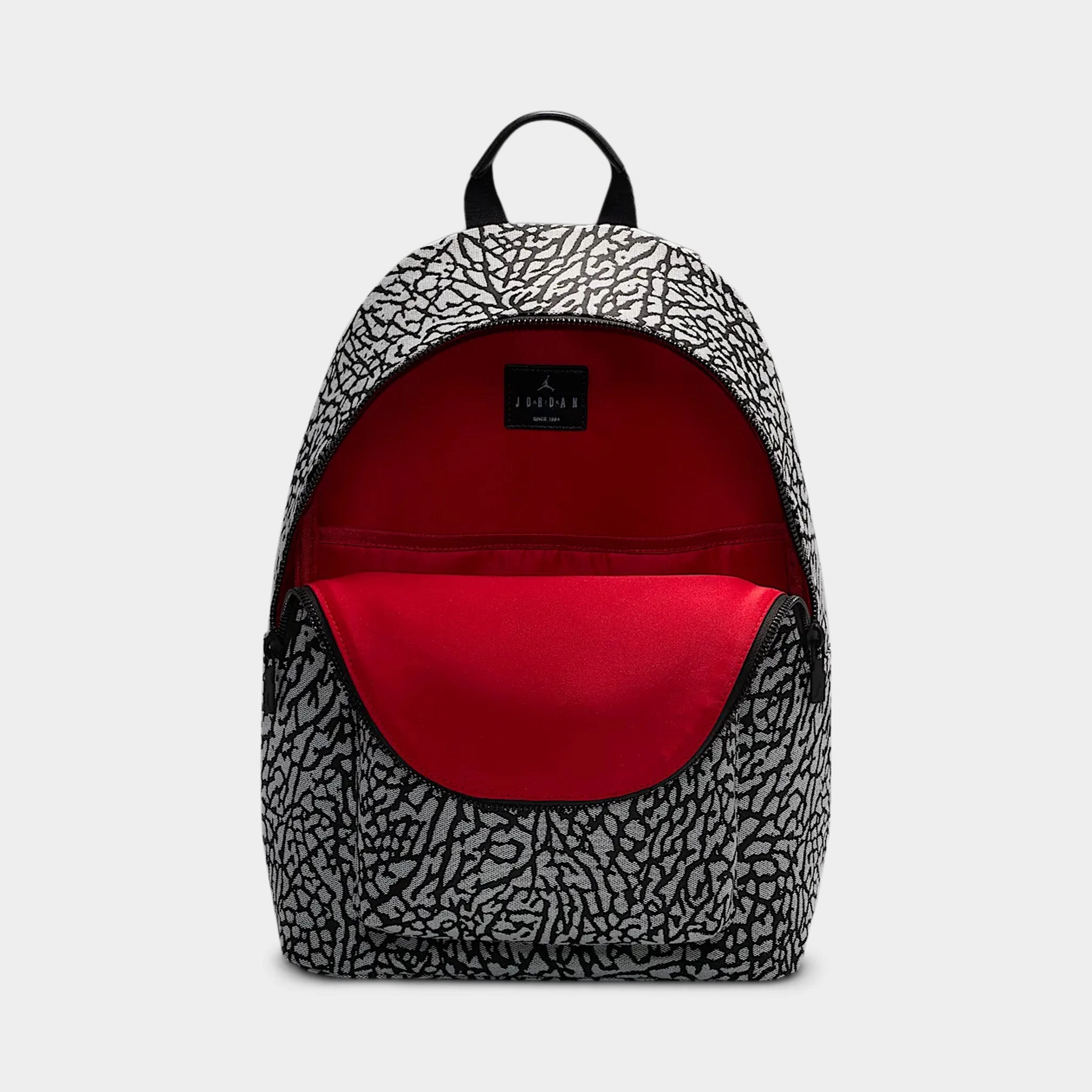 Jordan Icon Backpack Black / Elephant Print