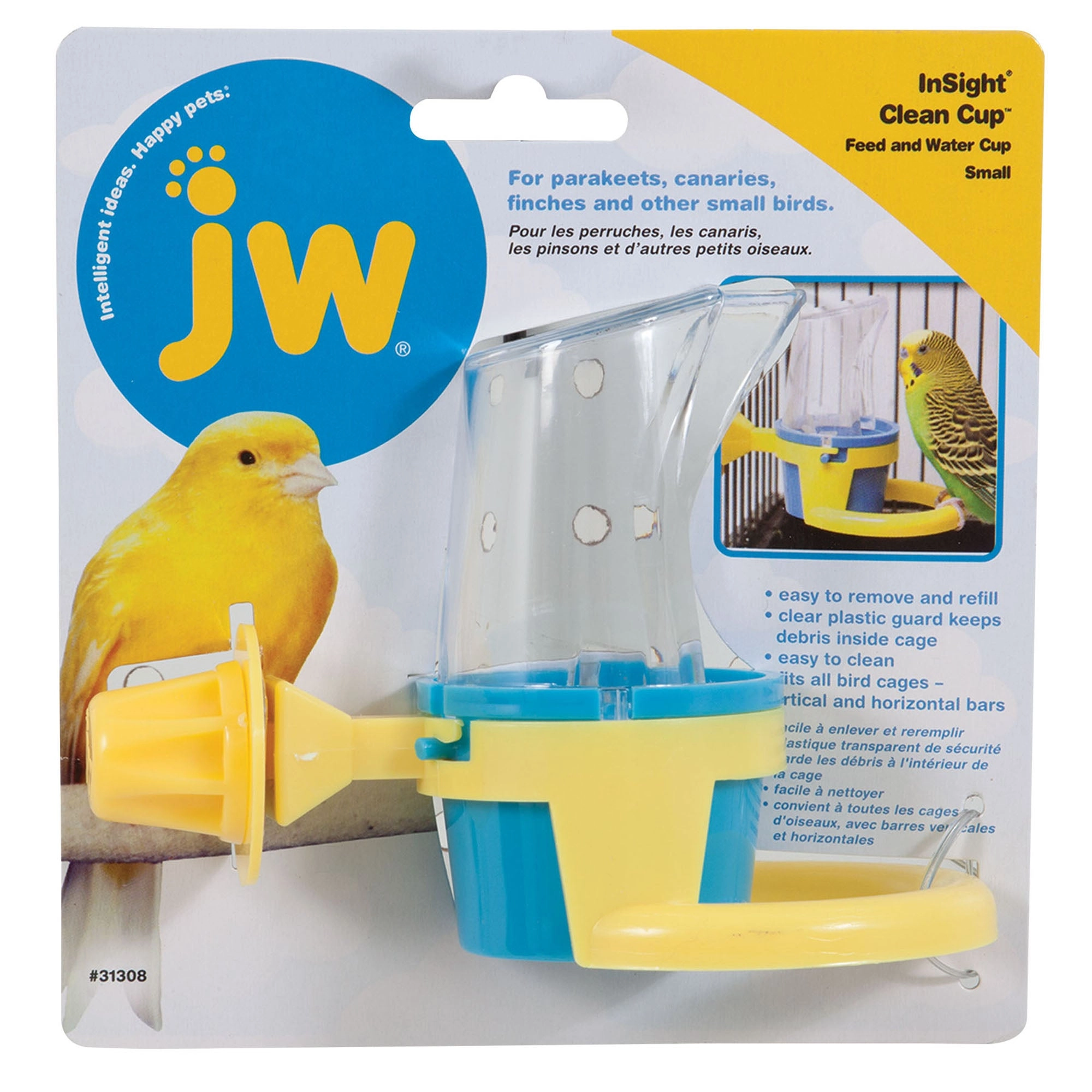 JW Clean Cup Bird Feed & Water Cup