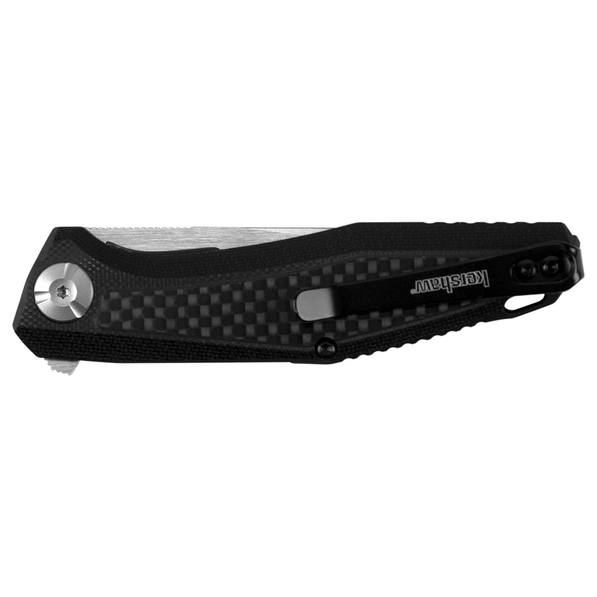 Kershaw Pocket Knife - Atmos Drop Point Plain Edge Steel Blade Everyday | KW4037