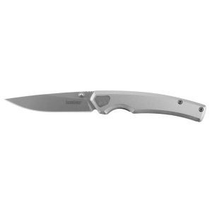 Kershaw Pocket Knife - Epistle Drop Point Plain Edge Blade Inset Liner Lock | KW2131