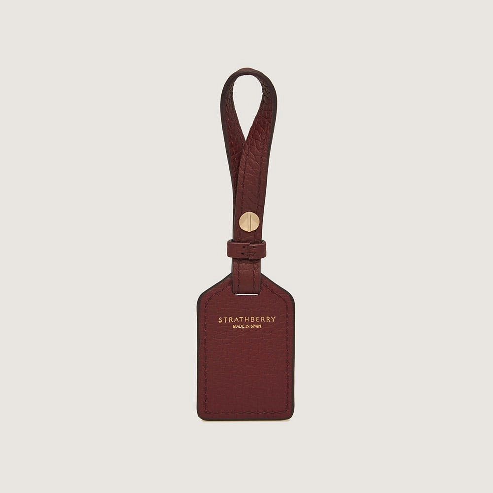 Leather Tag - Oxblood