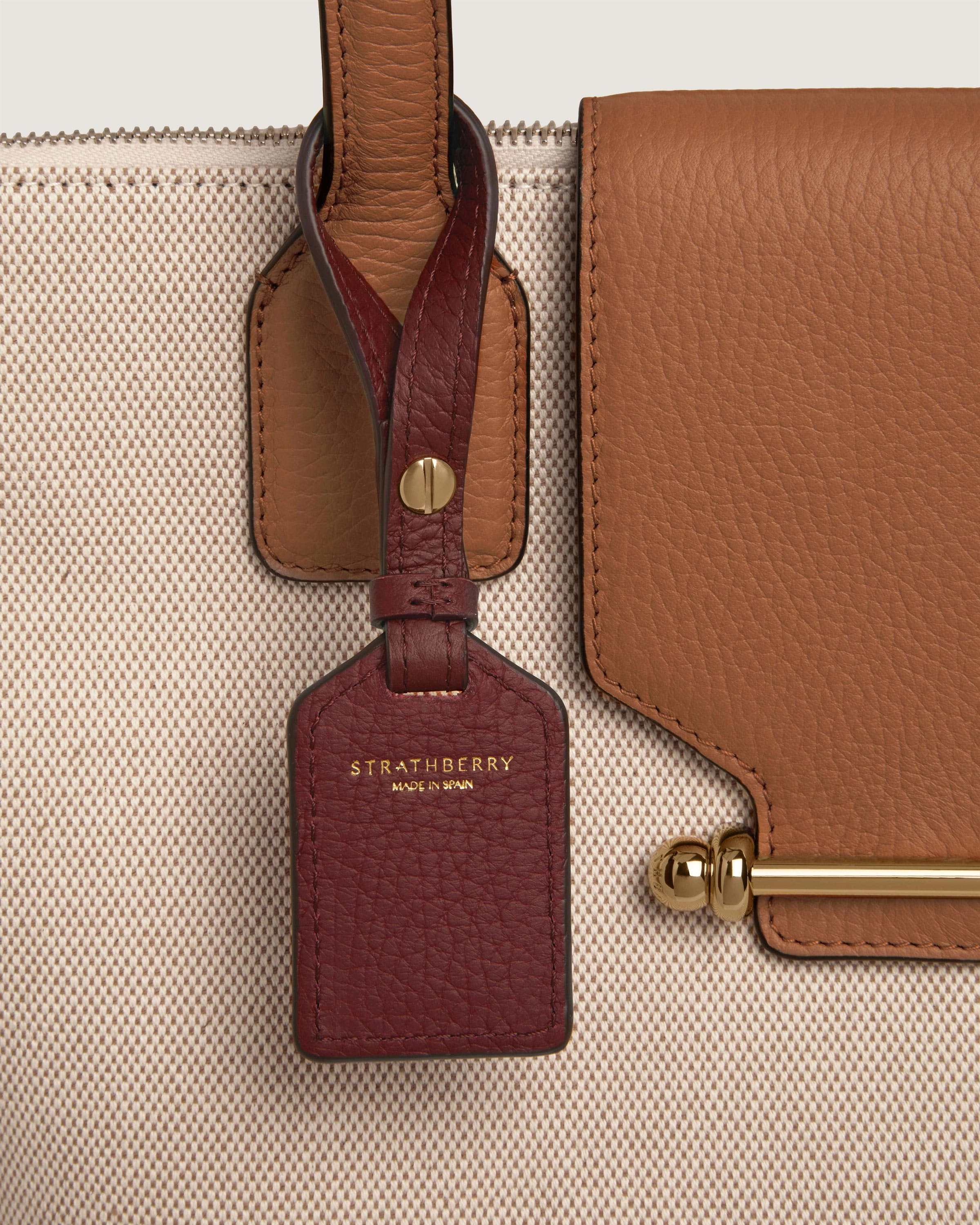 Leather Tag - Oxblood