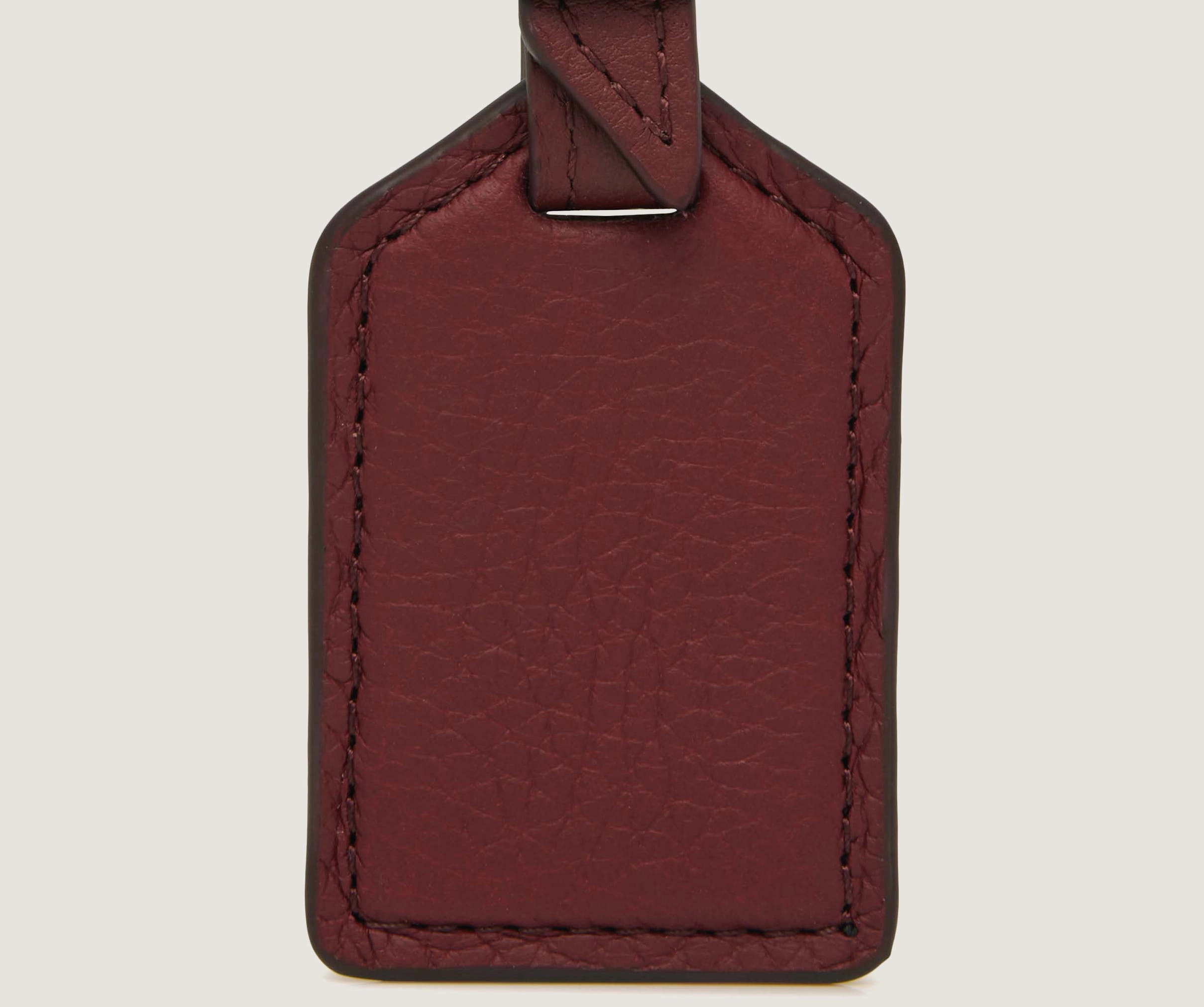 Leather Tag - Oxblood