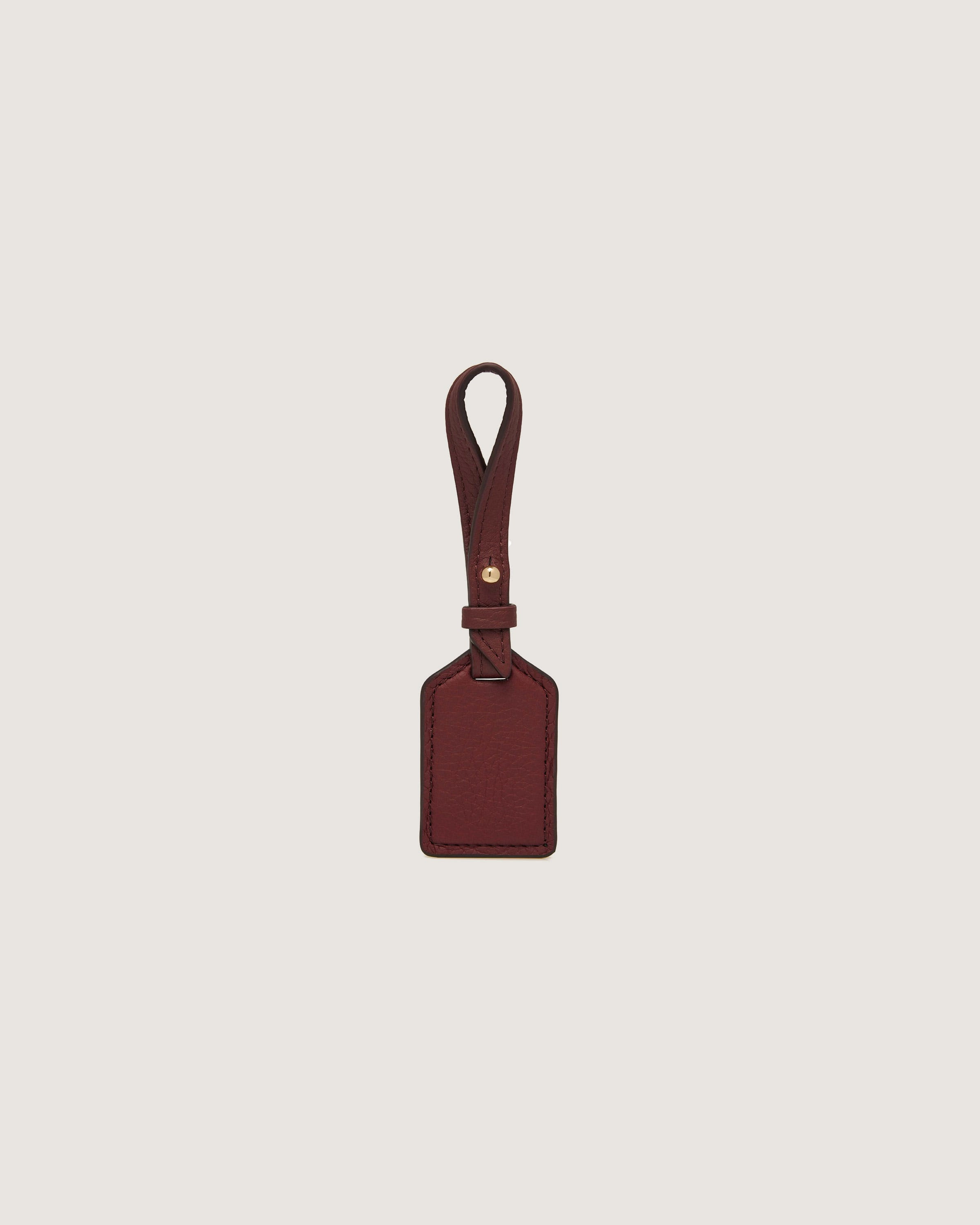 Leather Tag - Oxblood
