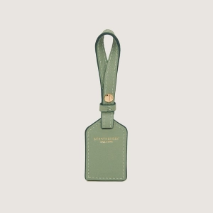 Leather Tag - Sage