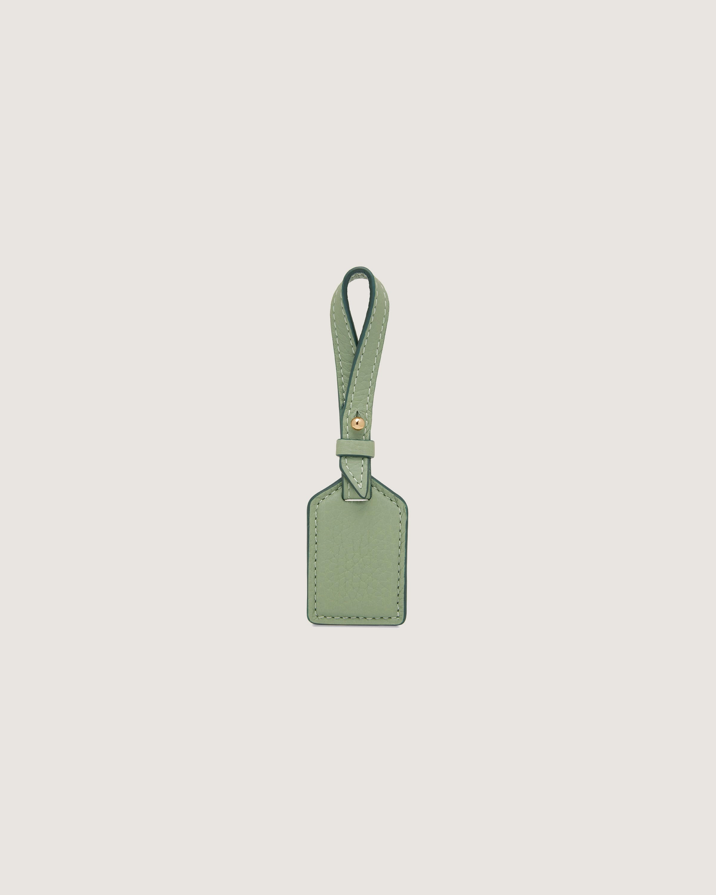 Leather Tag - Sage