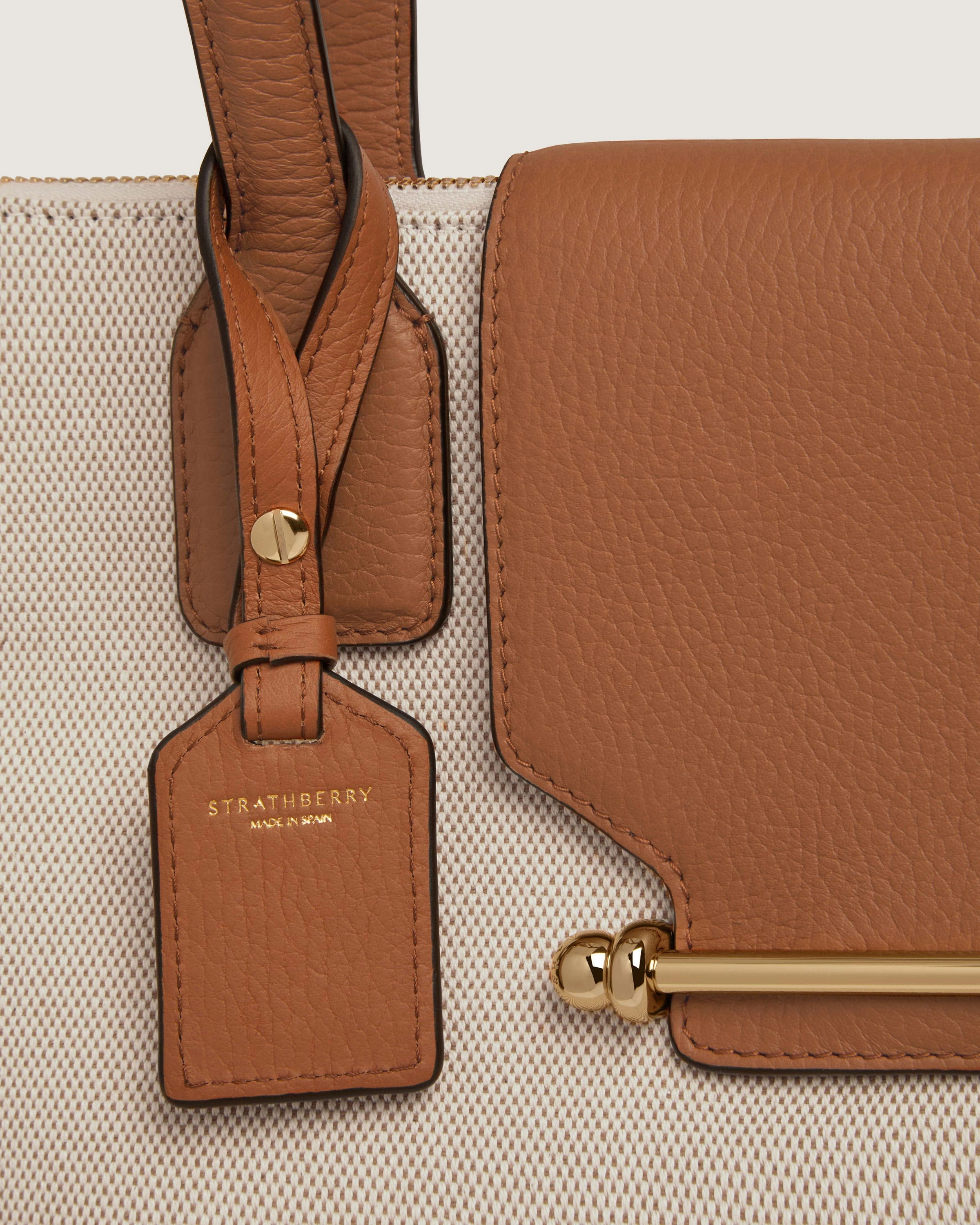 Leather Tag - Tan