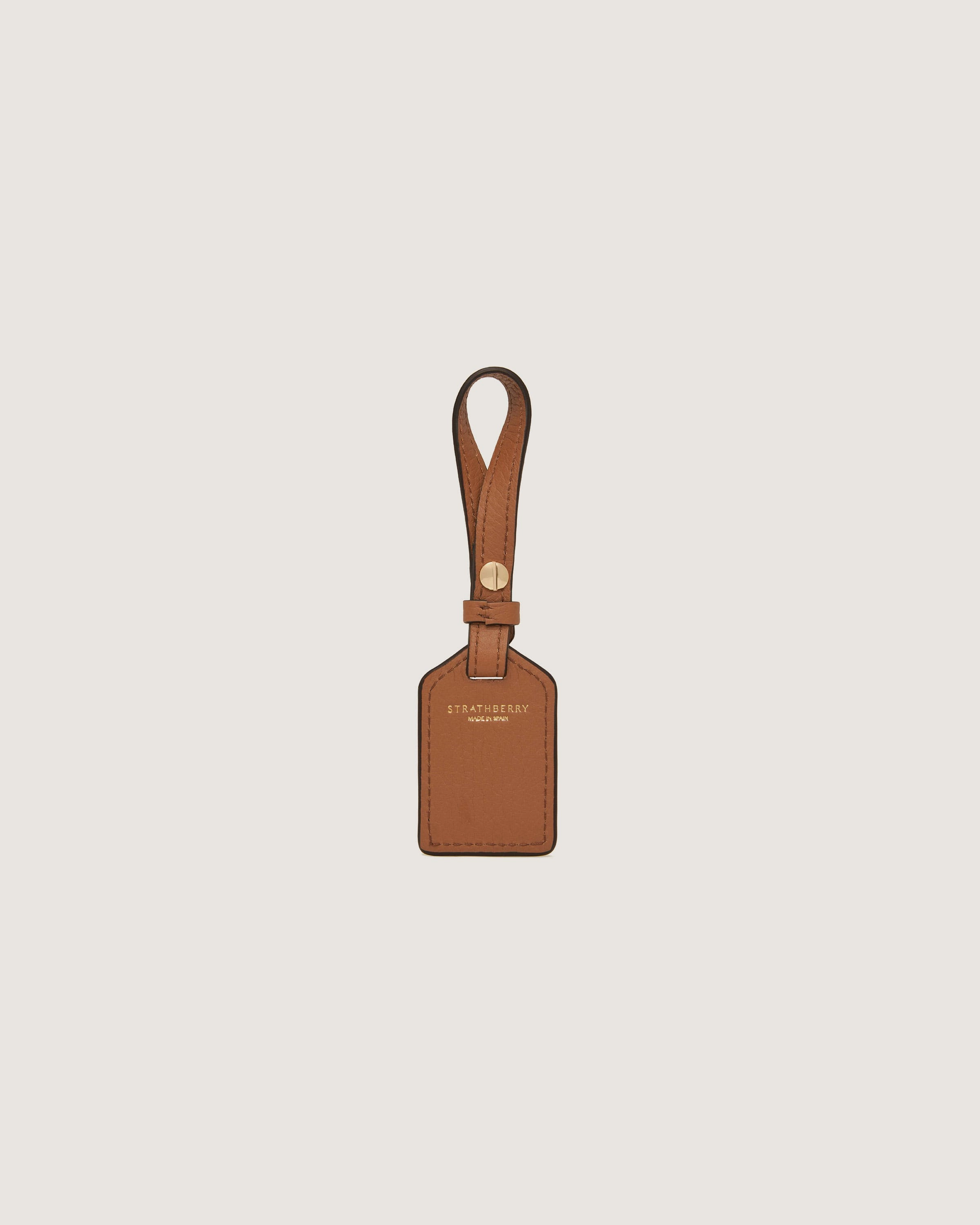 Leather Tag - Tan