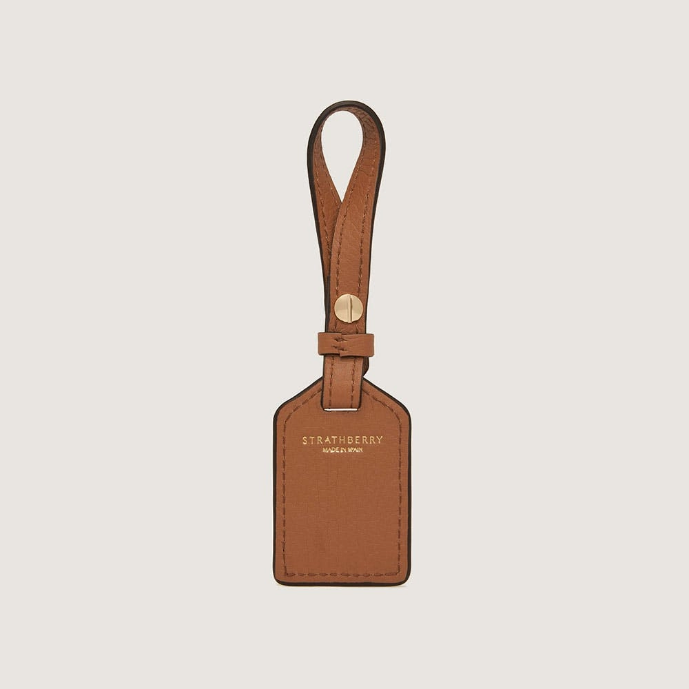 Leather Tag - Tan