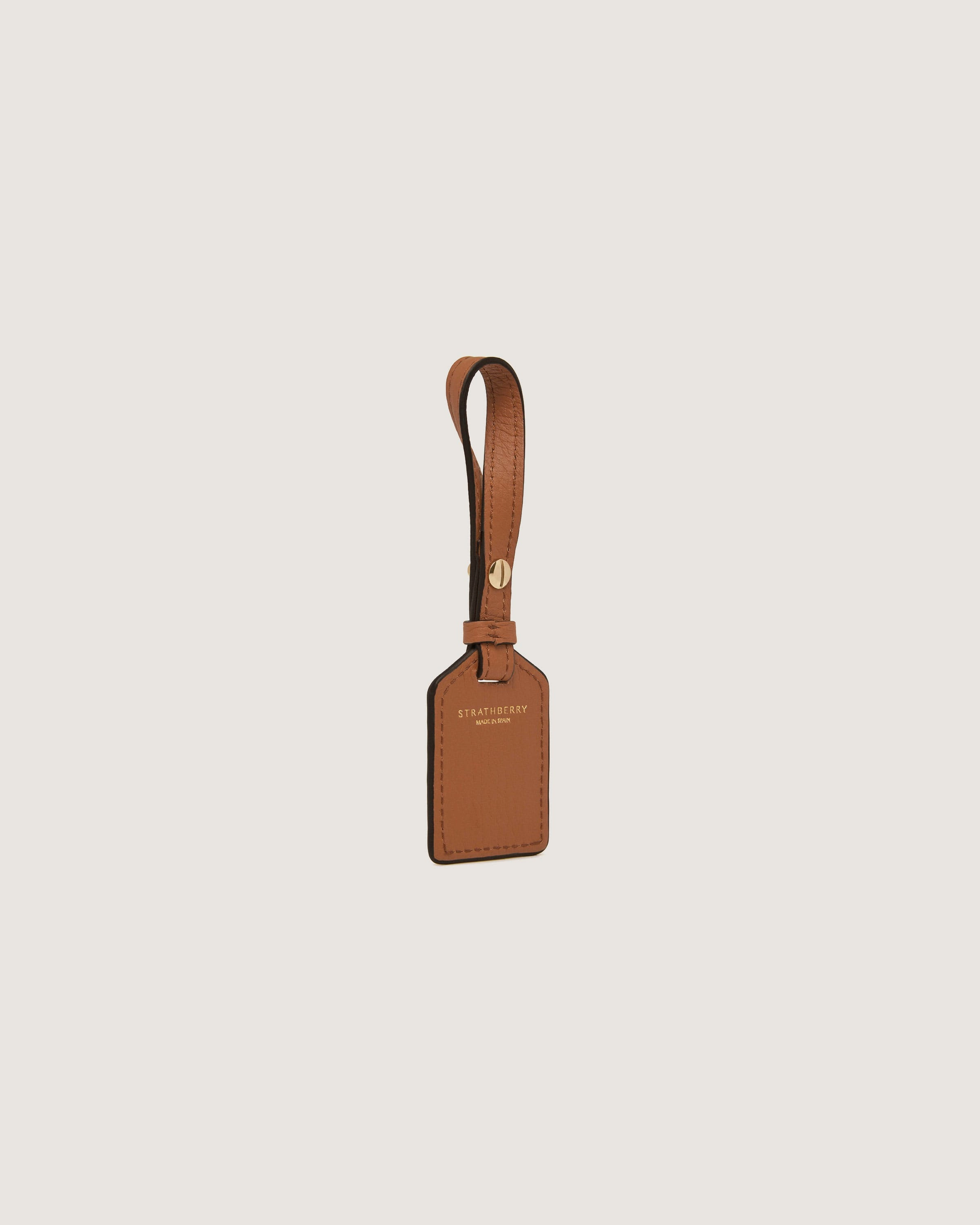 Leather Tag - Tan