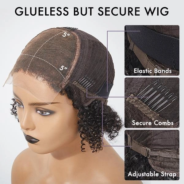 Limited Design | Blonde Piece Highlights Loose Wave Glueless 5x5 Closure HD Lace Wig | Large & Small Cap Size