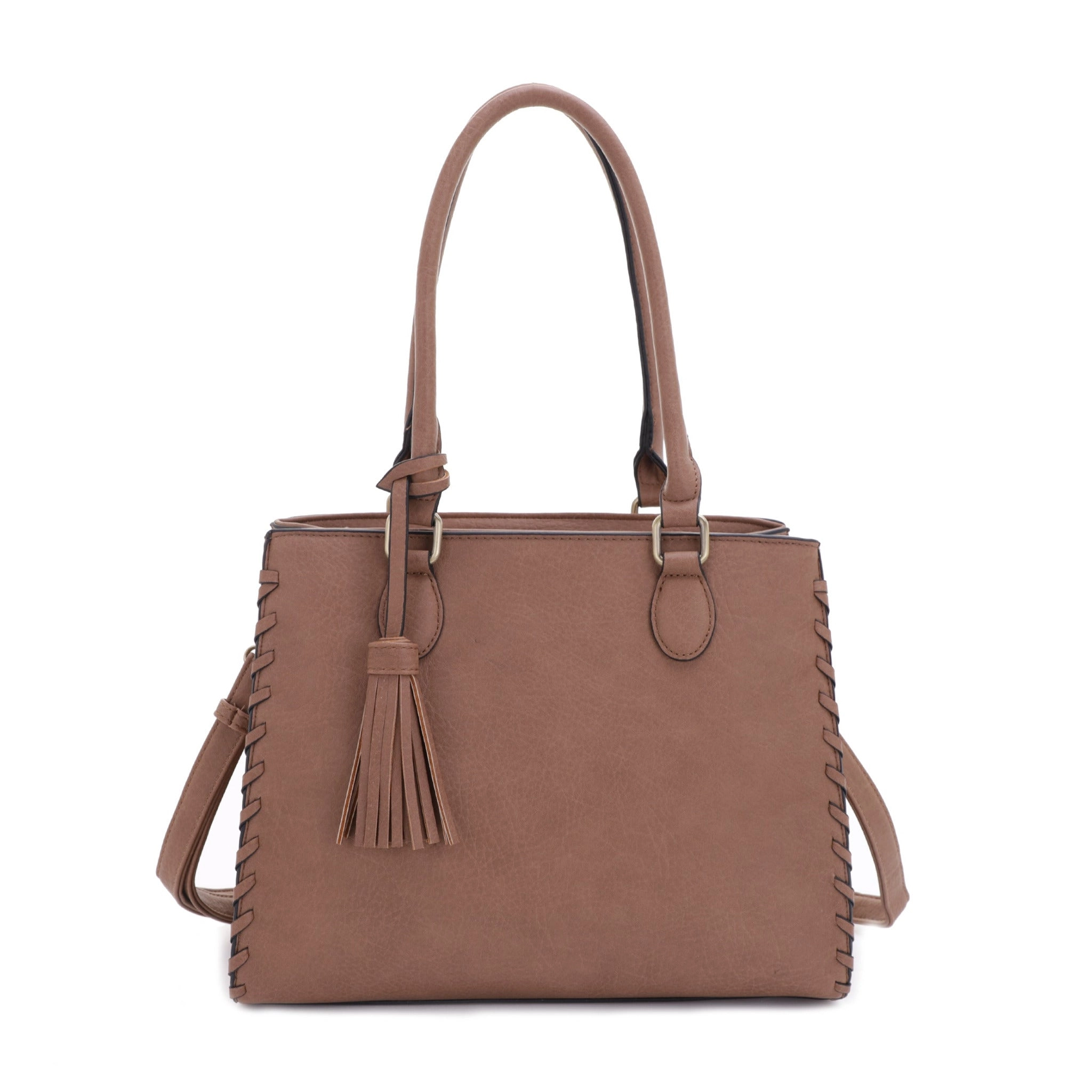 Lioness Concealed Carry Satchel Bag with Tassel