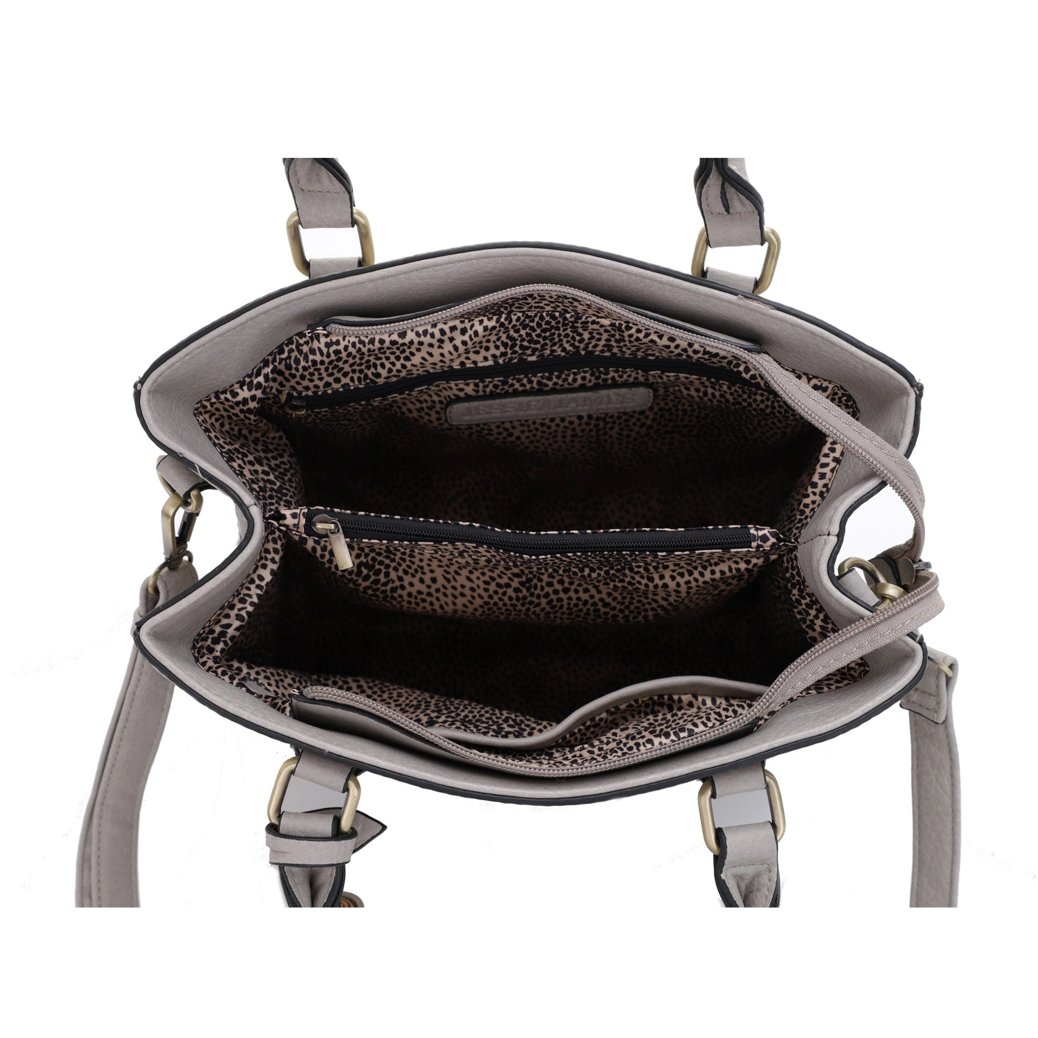 Lioness Concealed Carry Satchel Bag with Tassel