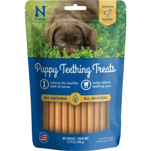 N-Bone Puppy Teething Treats Chicken Flavor Dog Treats