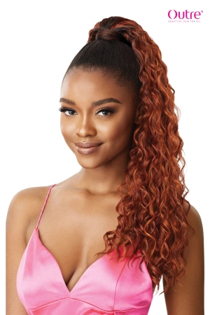 OUTRE PRETTY QUICK PONYTAIL DEEP WAVE 24"
