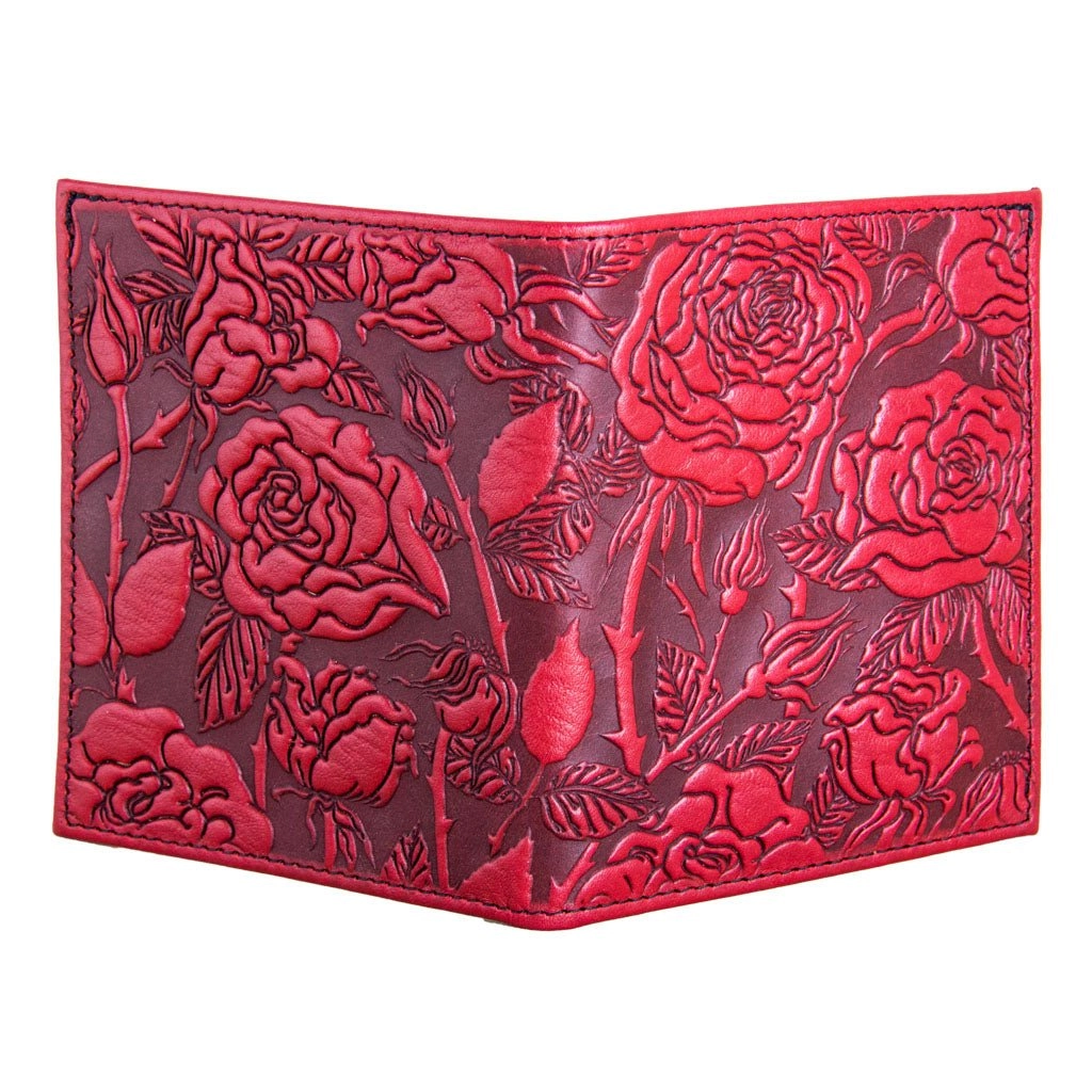 Passport Wallet, Wild Rose